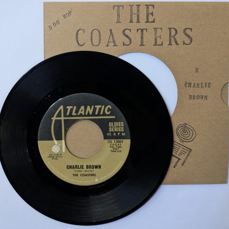 The Coasters - I'm Hog For You/Charlie Brown (1973) - Vinil 7"