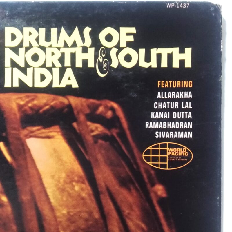 DRUMS OF NORTH & SOUTH INDIA (1967) - VINIL 12"