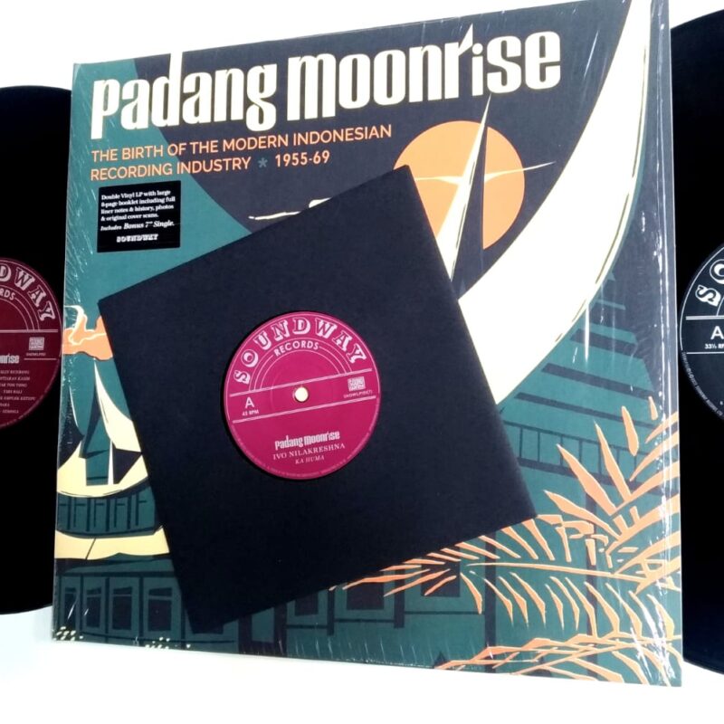 PADANG MOONRISE: THE BIRTH OF THE MODERN INDONESIAN RECORDING INDUSTRY 1955-69 (2022) - VINIL 12" + 7"