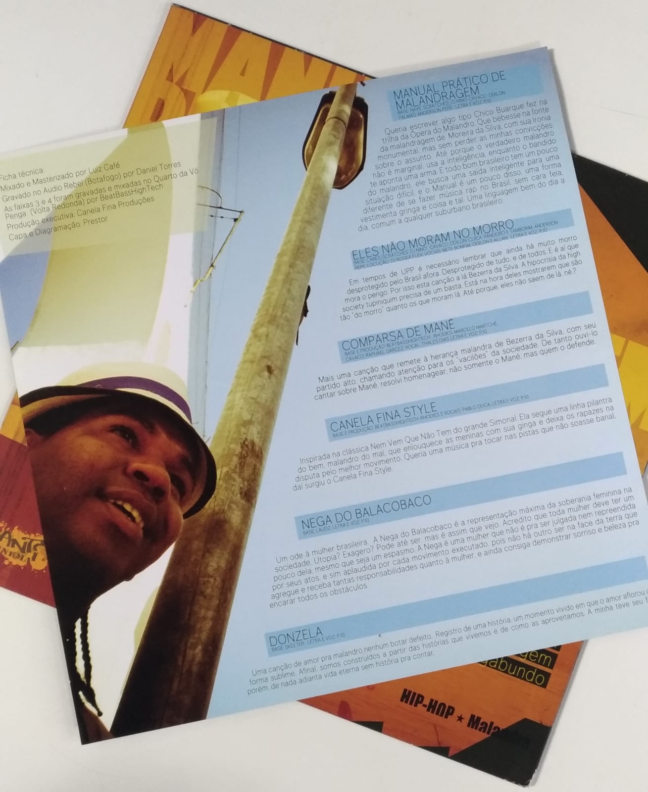 PEVIRGULADEZ - MANUAL PRÁTICO DE MALANDRAGEM VOL. 1 (2014) - VINIL 12"