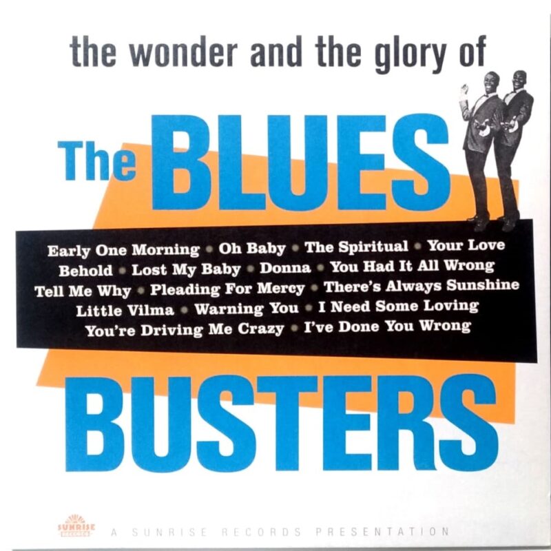 THE BLUES BUSTERS THE WONDER AND GLORY OF THE BLUES BUSTERS (2015) - VINIL 12"
