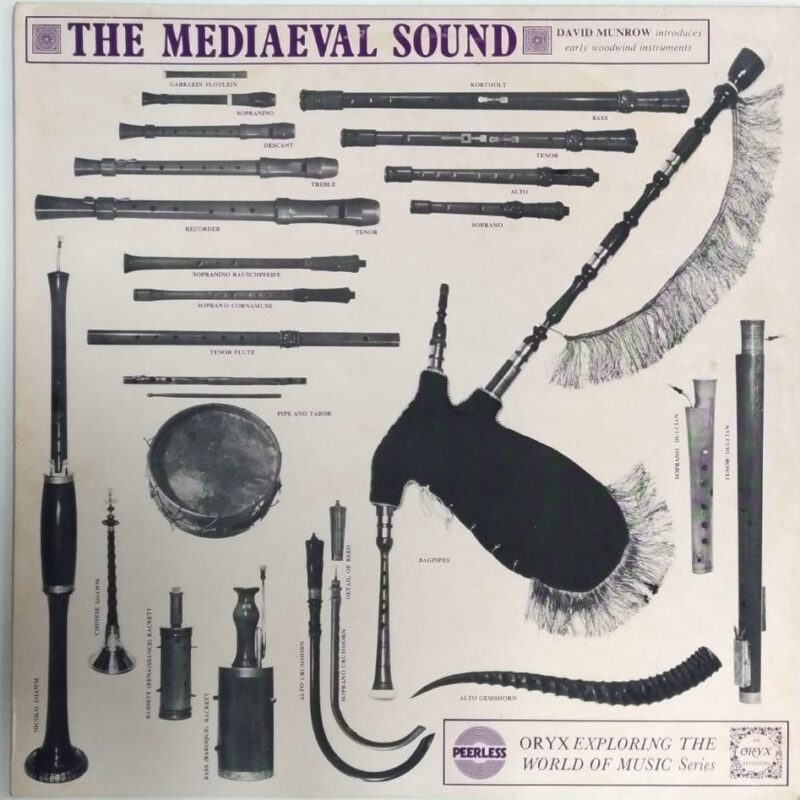 DAVID MUNROW THE MEDIAEVAL SONG (1970) - VINIL 12"