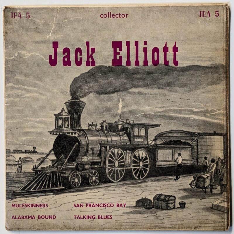 Ramblin' Jack Elliott - Muleskinners Blues (1961) - EP Vinil 7"