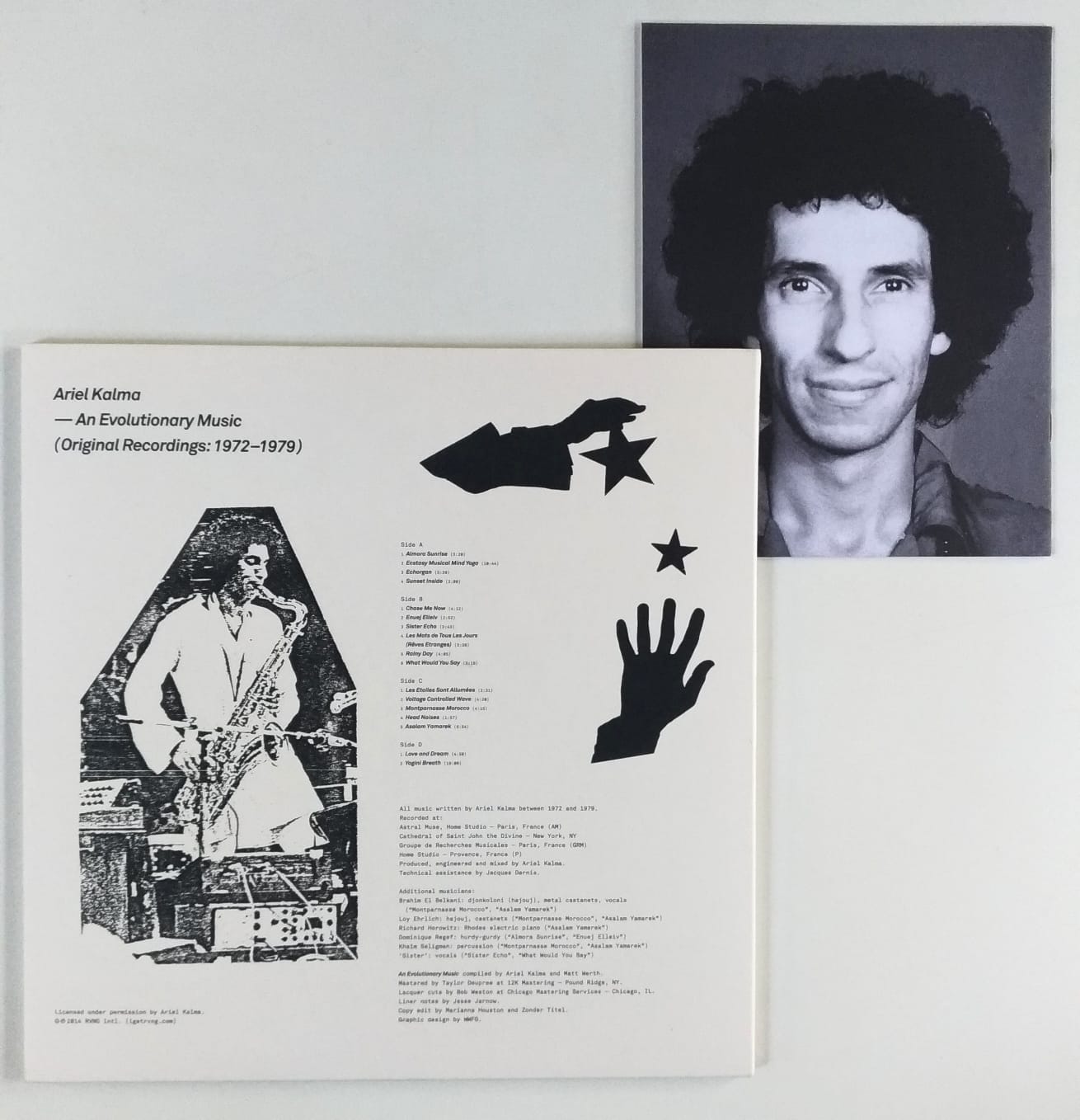 ARIEL KALMA - AN EVOLUTIONARY MUSIC (ORIGINAL RECORDINGS: 1972 - 1979) (2014) - VINIL 12"