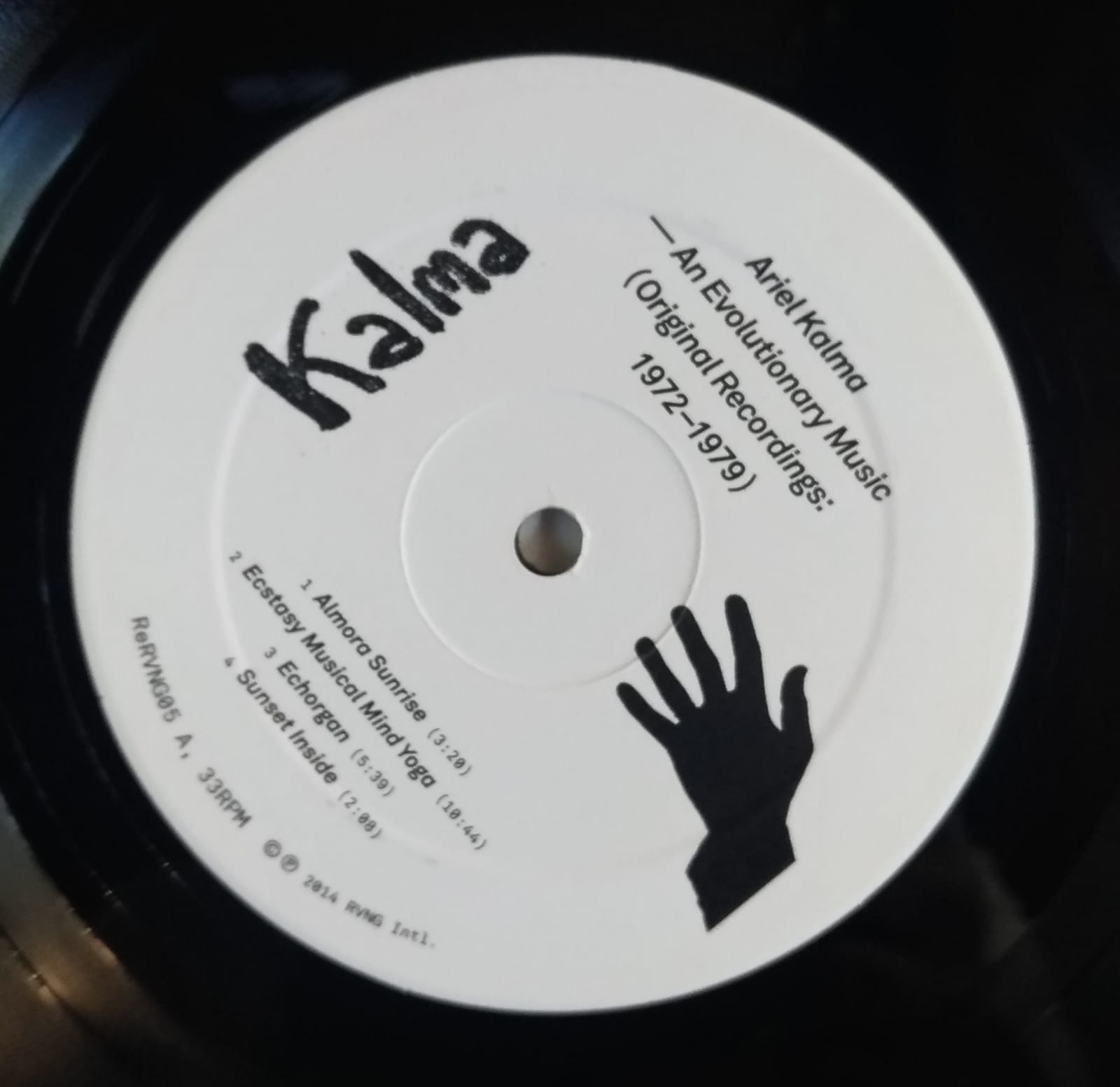 ARIEL KALMA - AN EVOLUTIONARY MUSIC (ORIGINAL RECORDINGS: 1972 - 1979) (2014) - VINIL 12"