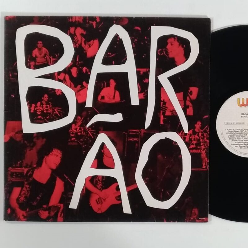 BARÃO VERMELHO - BARÃO AO VIVO (1989) - VINIL 12"