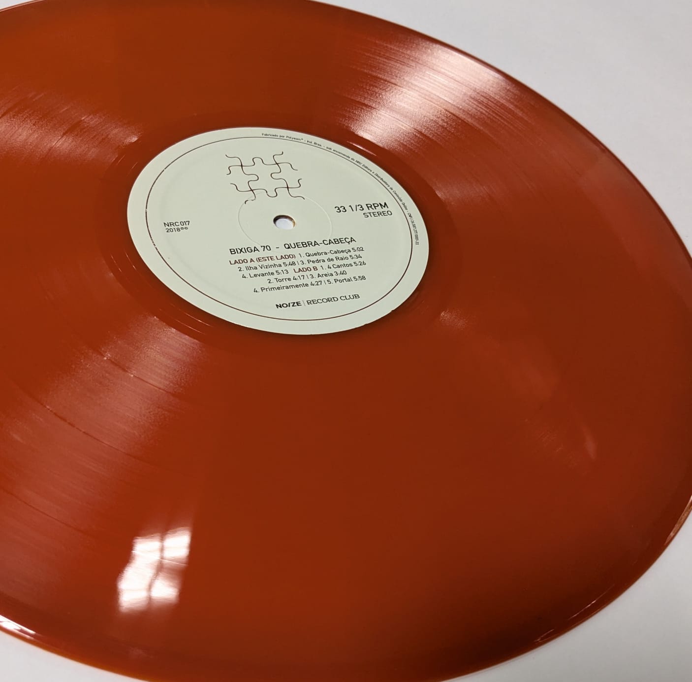 BIXIGA 70 - QUEBRA CABEÇAS (2018) - VINIL 12"