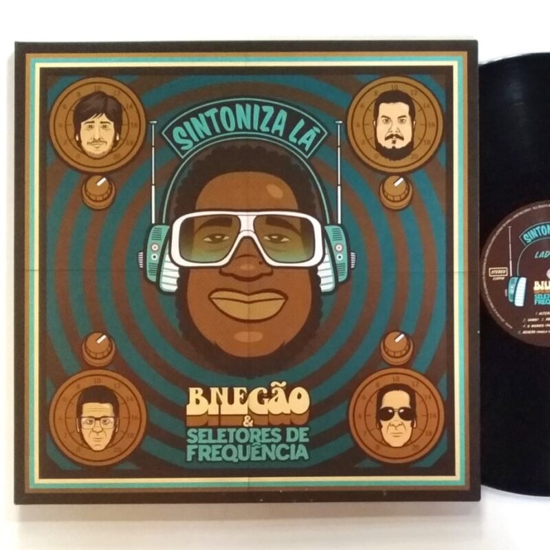 BNEGÃO & SELETORES DE FREQUÊNCIA - SINTONIZA LÁ (2013) - VINIL 12"