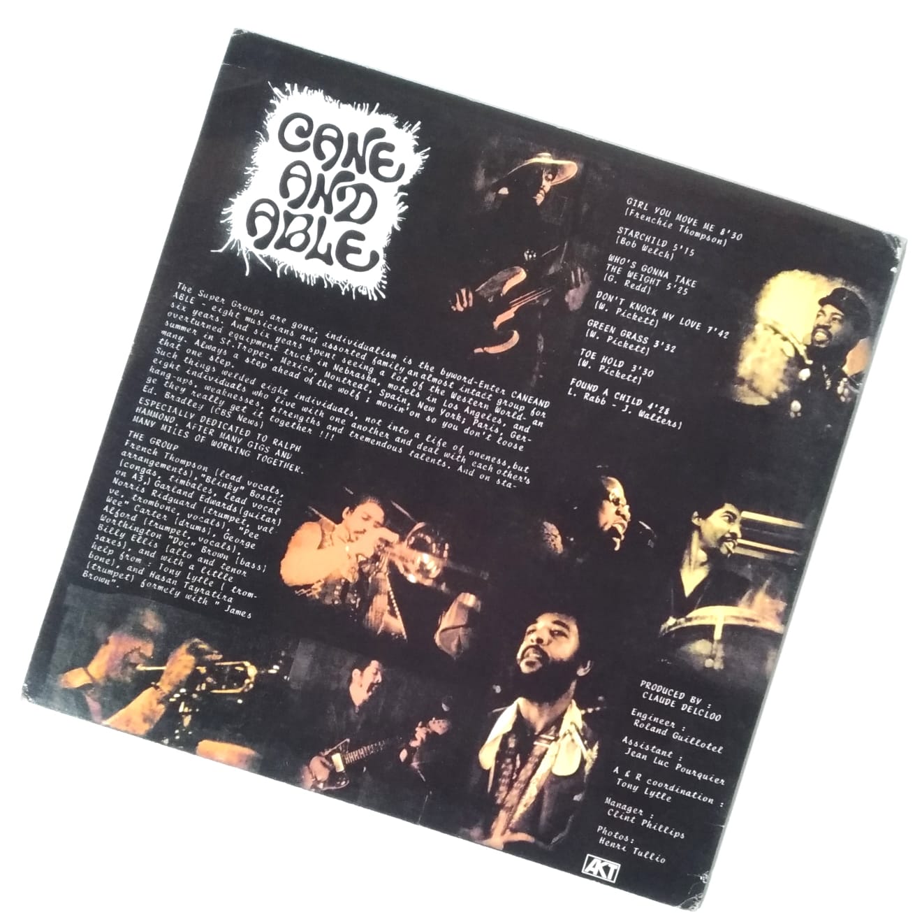 CANE AND ABLE CANE AND ABLE (repress) - VINIL 12"