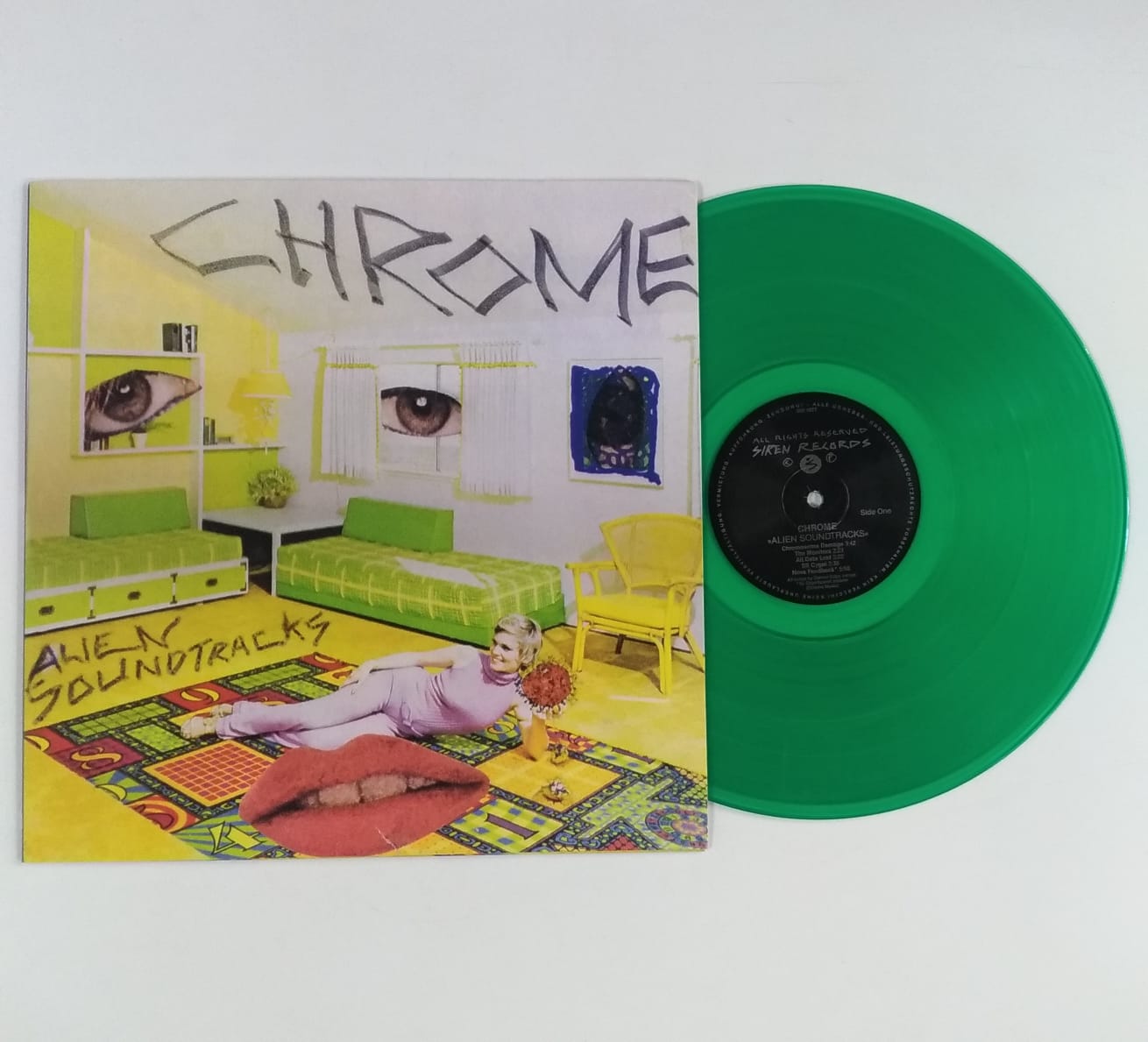 CHROME - ALIEN SOUNDTRACK (2007) - VINIL 12"