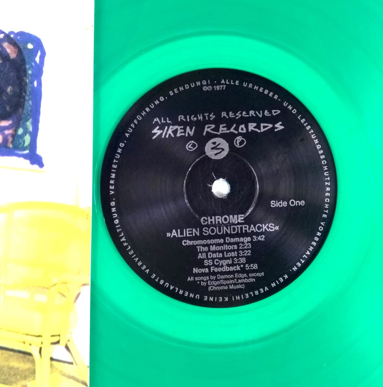 CHROME - ALIEN SOUNDTRACK (2007) - VINIL 12"