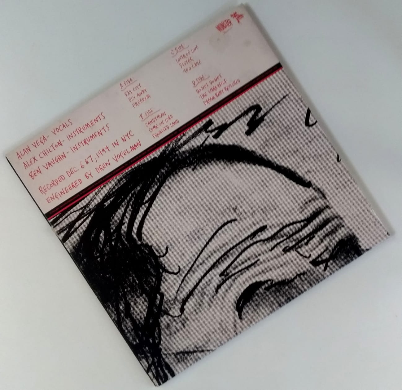 ALAN VEGA, ALEX CHILTON, BEN VAUGHN - CUBIST BLUES (2015) - VINIL 12"
