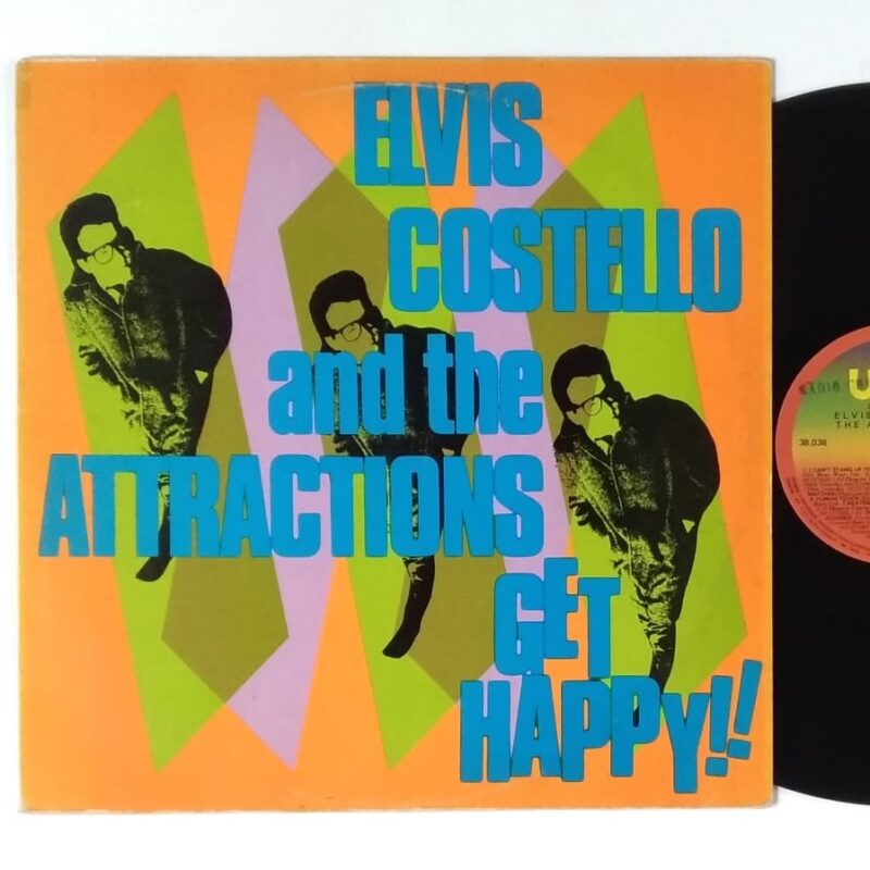 ELVIS COSTELLO AND THE ATTRACTIONS - GET HAPPY !! (1980) - VINIL 12"