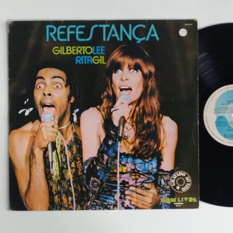 GILBERTO GIL E RITA LEE - REFESTANÇA (1980's) - VINIL 12"