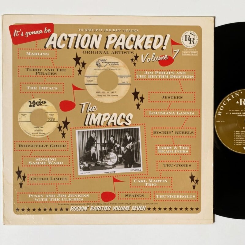 VÁRIOS - IT'S GONNA BE ACTION PACKED (2008) - VINIL 12"
