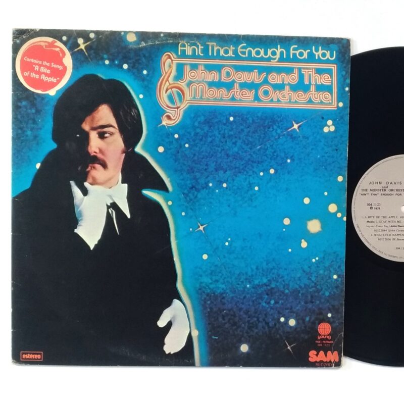 JOHN DAVIS &THE MONSTER ORCHESTRA - AIN'T THAT ENOUGH FOR YOU  (1978) - VINIL 12"