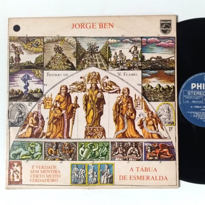 JORGE BEN - A TÁBUA DE ESMERALDA (1985) - VINIL 12"