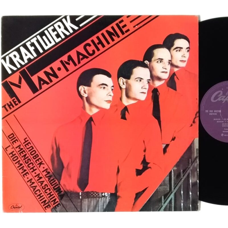 KRAFTWERK - THE MAN MACHINE (1979) - VINIL 12"