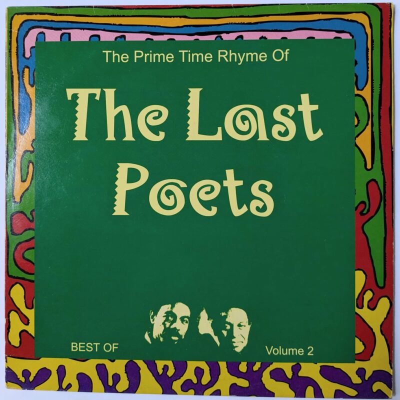THE LAST POETS / THE PRIME TIME RHYME OF THE LAST POETS - BEST OF VOLUME 2 / 1995 / VINIL 12"