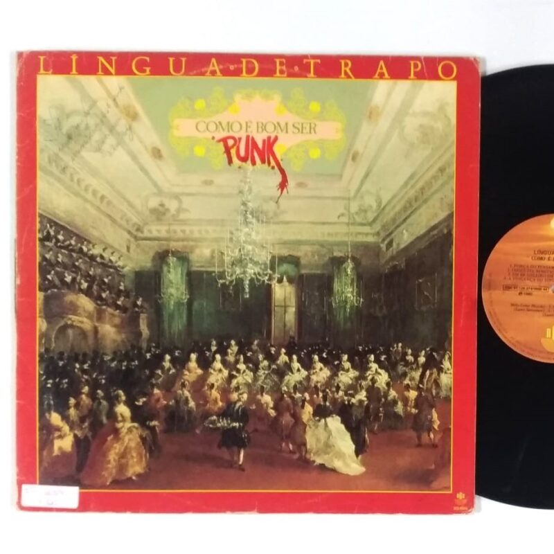 LINGUA DE TRAPO - COMO É BOM SER PUNK (1985) - VINIL 12"