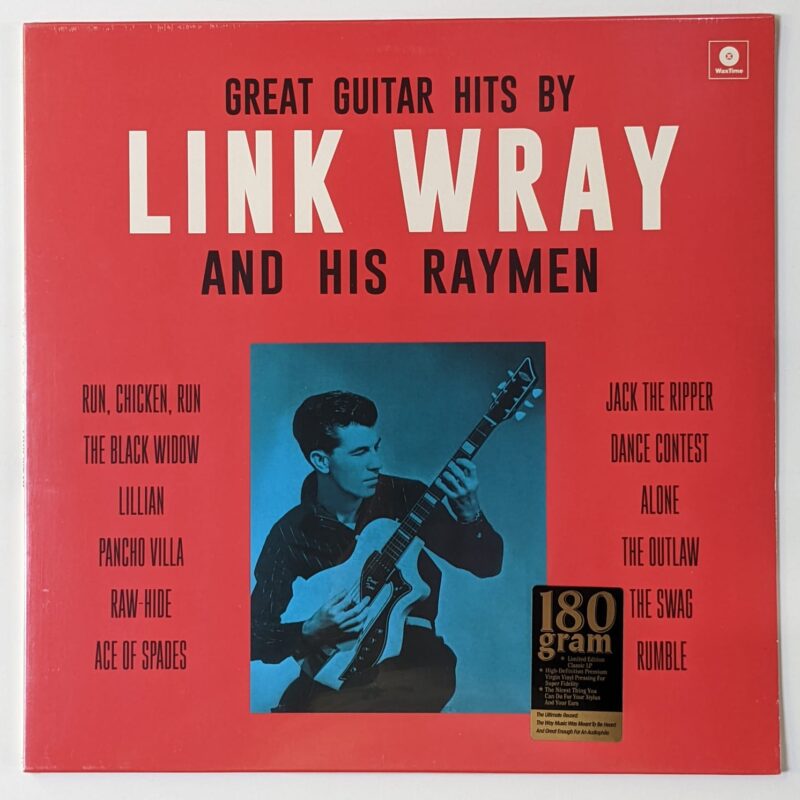 LINK WRAY GREAT GUITAR HITS BY LINK WRAY AND HIS RAYMEN (2017) - VINIL 12"