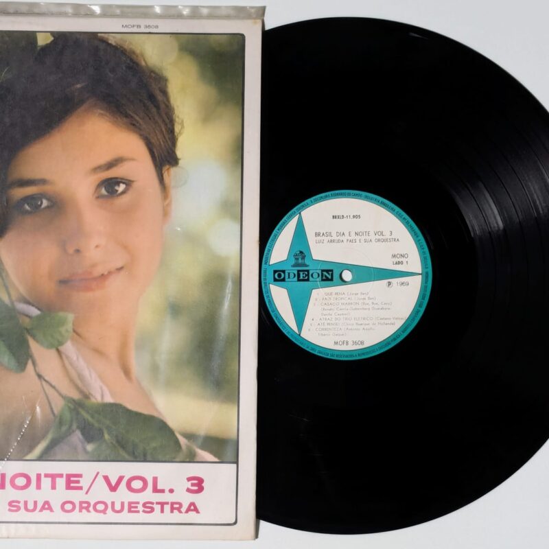 LUIZ ARRUDA PAES & SUA ORQUESTRA - BRASIL DIA E NOITE  VOL.3 (1969) - VINIL 12"