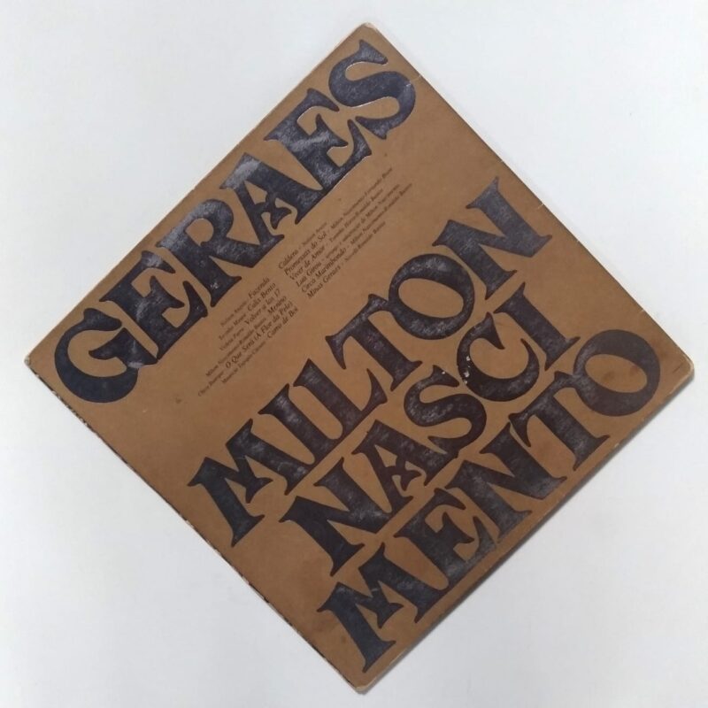 MILTON NASCIMENTO - GERAES  (1976) - VINIL 12"
