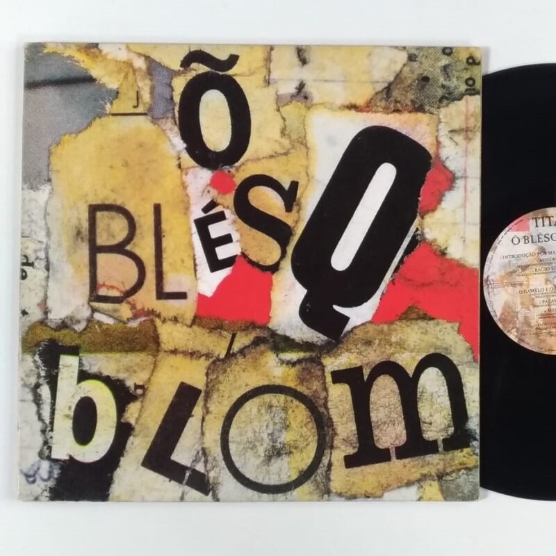 TITÃS - Ô BLÉSQ BLOM (1989) - VINIL 12"