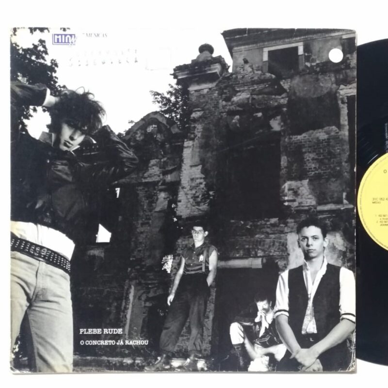 PLEBE RUDE - O CONCRETO JÁ RACHOU (1985) - VINIL 12"