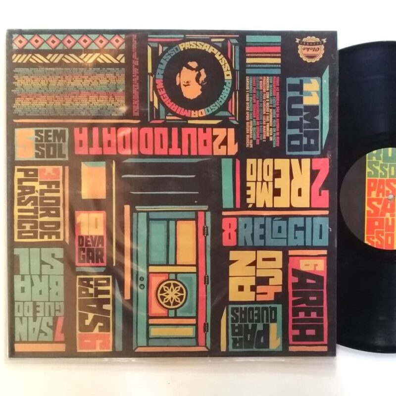RUSSO PASSAPUSSO - PARAÍSO DA MIRAGEM (2014) - VINIL 12"