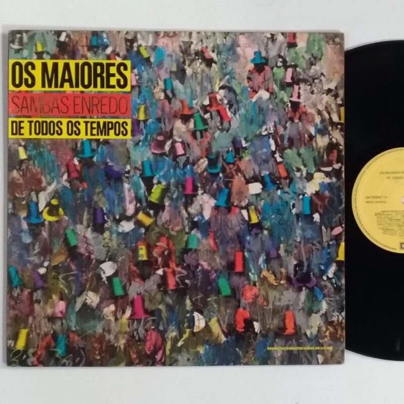 VARIOUS - OS MAIORES SAMBAS-ENREDO DE TODOS OS TEMPOS (1989) - VINIL 12"