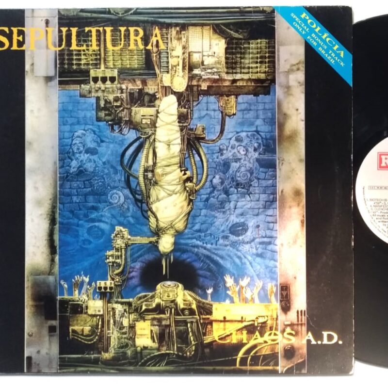 SEPULTURA - CHAOS A.D. (1993) - VINIL 12"
