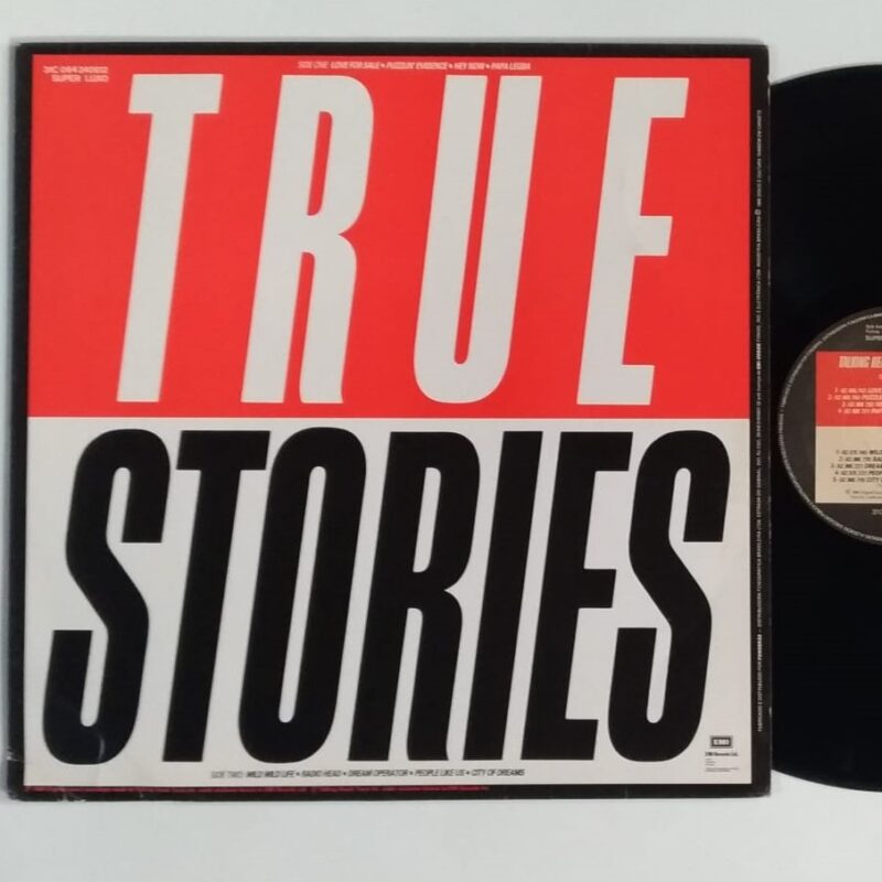 TALKING HEADS - TRUE STORIES (1986) - VINIL 12"