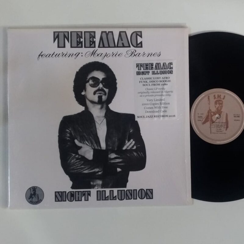 TEE MAC FEAT: MARJORIE BARNES - NIGHT ILLUSION (2016) - VINIL 12"