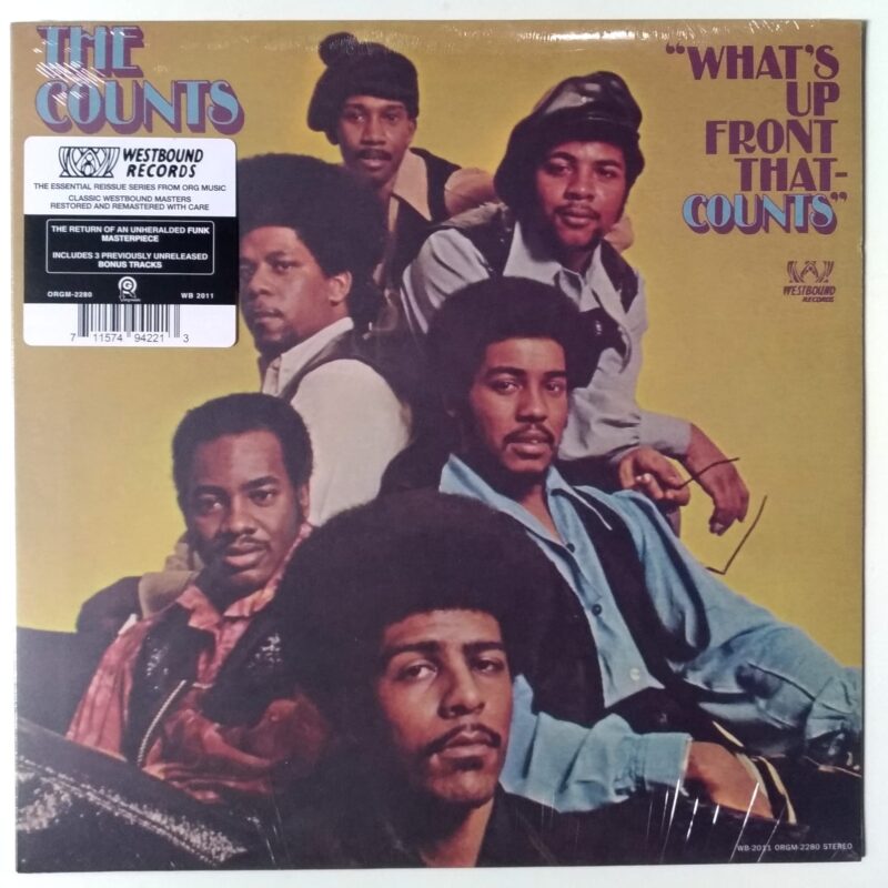 THE COUNTS - "WHAT'S UP FRONT THAT-COUNTS" (2023) - VINIL 12"