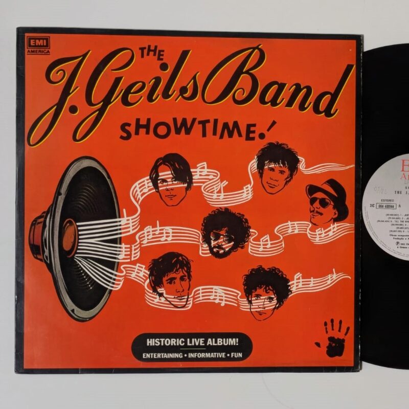 THE J. GEILS BAND - THE J. GEILS BAND - SHOWTIME  (1982) - VINIL 12"