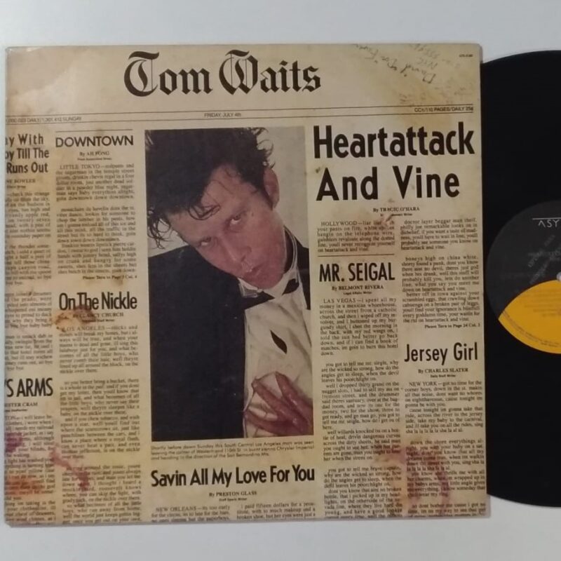 TOM WAITS - HEARTATTACK AND VINE (1988) - VINIL 12"
