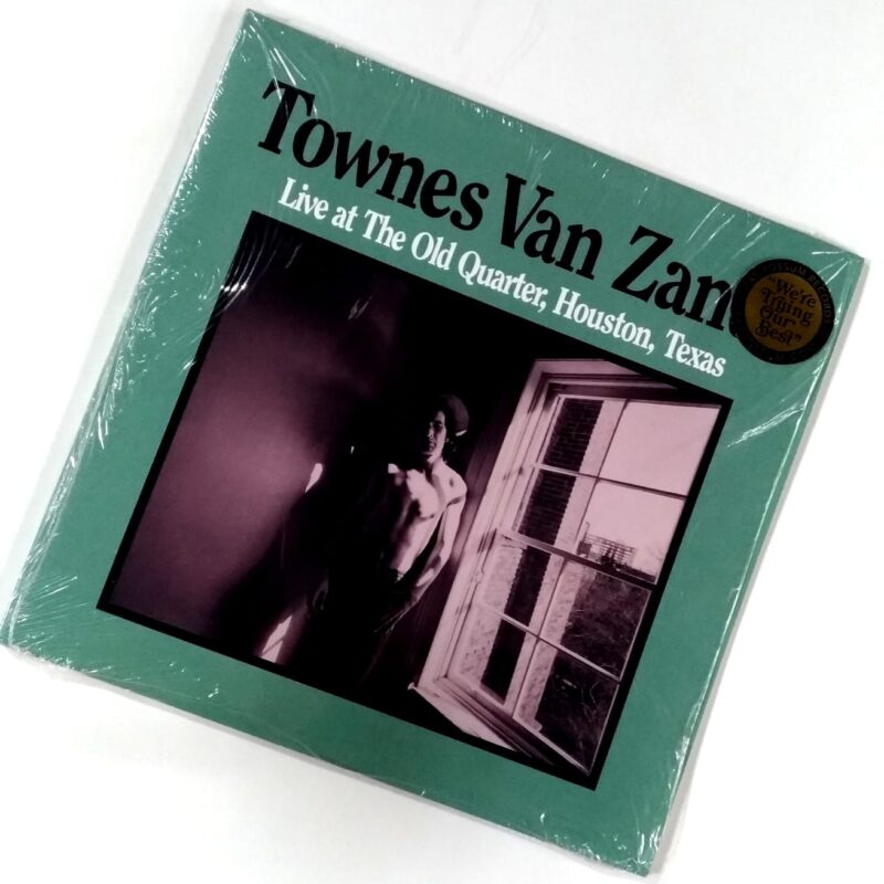 TOWNES VAN ZANDT - LIVE AT THE OLD QUARTER, HOUSTON TEXAS  (2016) - VINIL 12"