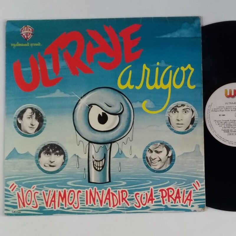 ULTRAJE A RIGOR - NÓS VAMOS INVADIR SUA PRAIA (1985) - VINIL 12"