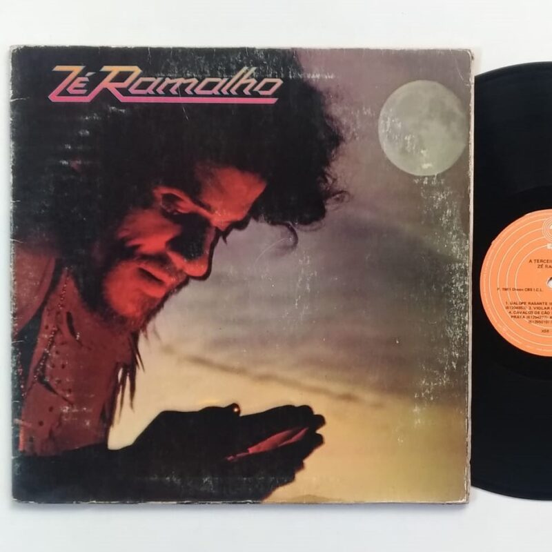 ZÉ RAMALHO - A TERCEIRA LÂMINA (1981) - VINIL 12"