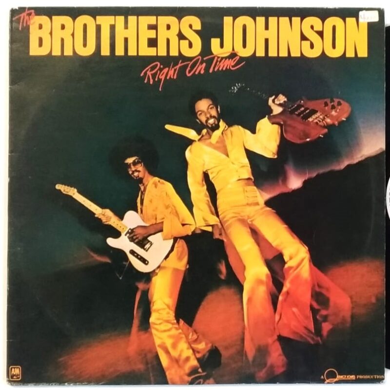 THE BROTHERS JOHNSON RIGHT ON TIME (1977) - VINIL 12"