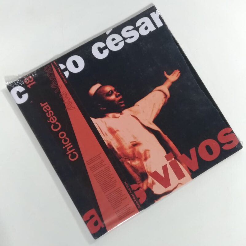 CHICO CÉSAR - AOS VIVOS (2020) - VINIL 12"