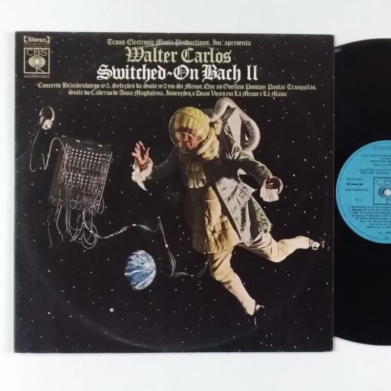 WALTER CARLOS - SWITCHED ON BACH II (1974) - VINIL 12"