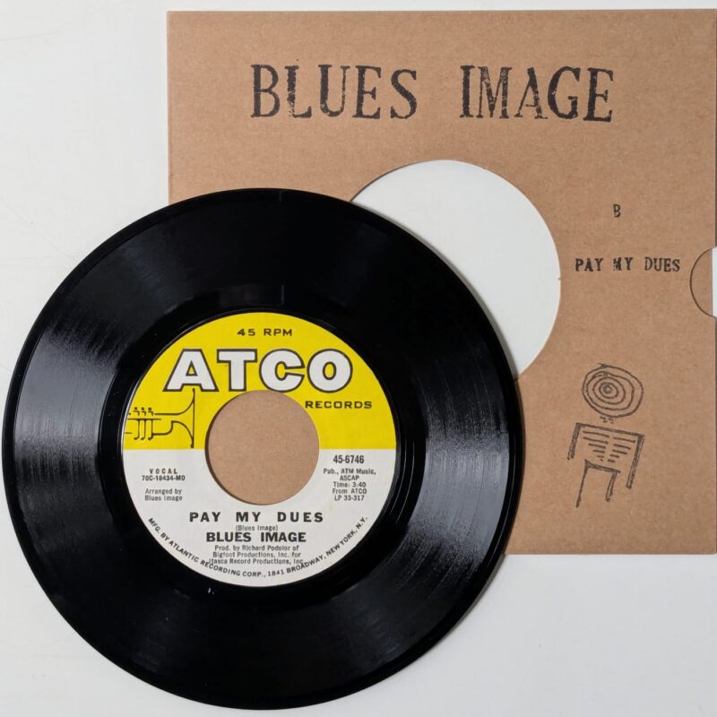 BLUES IMAGE Ride Captain Ride / Pay My Dues (1970) VINIL 7"