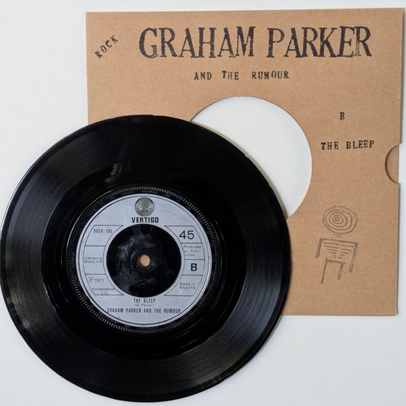 GRAHAM PARKER AND THE RUMOUR New York Shuffle / Bleep (1977) VINIL 7"