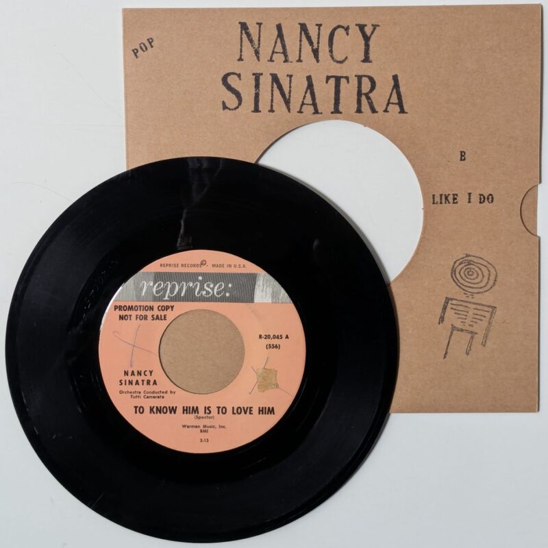 NANCY SINATRA To Know Him Is To Love Him  / I Like Do (1962) VINIL 7"