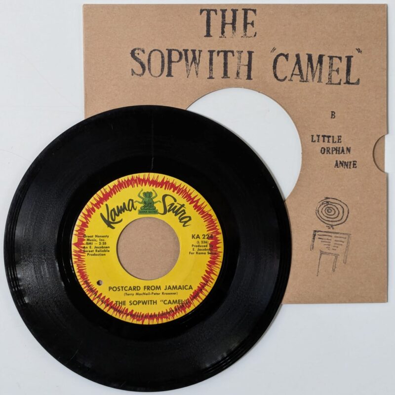 THE SOPWITH “CAMEL” 	Postcard From Jamaica / Little Orphan Annie (1966) Vinil 7"