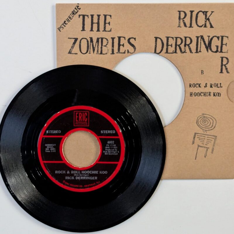 THE ZOMBIES/RICK DERRINGER Time Of The Season / Rock & Roll Hoochie Koo - VINIL 7"