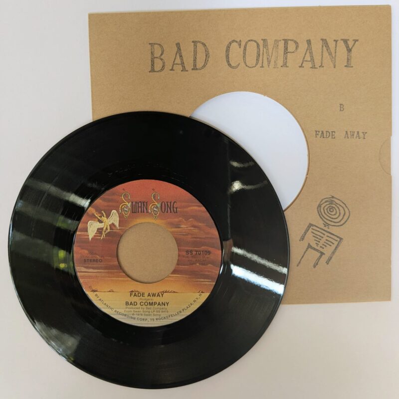BAD COMPANY HONEY CHILD / FADE AWAY (1976) vinil 7"