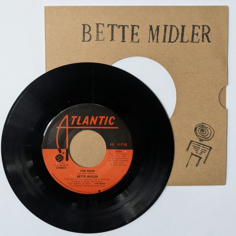 BETTE MIDLER - THE ROSE / STAY WITH ME (1980) VINIL 7"